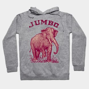 Jumbo the Elephant Vintage Image Hoodie